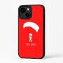 כיסוי בעיצוב אישי עם השם שלך לדגם - Apple iPhone 16 Plus בעיצוב צניחה חופשית