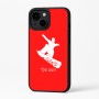 כיסוי בעיצוב אישי עם השם שלך לדגם - Apple iPhone 16 Plus בעיצוב סנובורדיסט