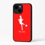 כיסוי בעיצוב אישי עם השם שלך לדגם - Apple iPhone 16 Plus בעיצוב שחקנית כדורגל - אישה