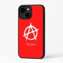 כיסוי בעיצוב אישי עם השם שלך לדגם - Apple iPhone 16 Plus בעיצוב אנרכיה