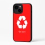 כיסוי בעיצוב אישי עם השם שלך לדגם - Apple iPhone 16 Plus בעיצוב למחזר