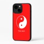 כיסוי בעיצוב אישי עם השם שלך לדגם - Apple iPhone 16 Plus בעיצוב סמל יינג יאנג