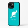 כיסוי בעיצוב אישי עם השם שלך לדגם - Apple iPhone 16 Plus בעיצוב קנגורו
