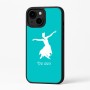 כיסוי בעיצוב אישי עם השם שלך לדגם - Apple iPhone 16 Plus בעיצוב בלרינה