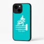 כיסוי בעיצוב אישי עם השם שלך לדגם - Apple iPhone 16 Plus בעיצוב רוכב סוסים