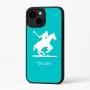כיסוי בעיצוב אישי עם השם שלך לדגם - Apple iPhone 16 Plus בעיצוב שחקן פולו - סוס