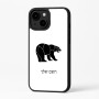 כיסוי בעיצוב אישי עם השם שלך לדגם - Apple iPhone 16 Plus בעיצוב דוב