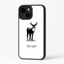 כיסוי בעיצוב אישי עם השם שלך לדגם - Apple iPhone 16 Plus בעיצוב צבי