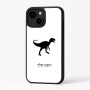 כיסוי בעיצוב אישי עם השם שלך לדגם - Apple iPhone 16 Plus בעיצוב דינוזאור