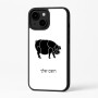 כיסוי בעיצוב אישי עם השם שלך לדגם - Apple iPhone 16 Plus בעיצוב חזיר