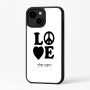 כיסוי בעיצוב אישי עם השם שלך לדגם - Apple iPhone 16 Plus בעיצוב אהבה