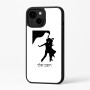כיסוי בעיצוב אישי עם השם שלך לדגם - Apple iPhone 16 Plus בעיצוב אישה רוקדת עם גבר