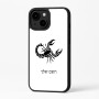 כיסוי בעיצוב אישי עם השם שלך לדגם - Apple iPhone 16 Plus בעיצוב מזלות - עקרב