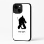 כיסוי בעיצוב אישי עם השם שלך לדגם - Apple iPhone 16 Plus בעיצוב הוקי שוערים