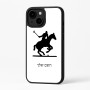 כיסוי בעיצוב אישי עם השם שלך לדגם - Apple iPhone 16 Plus בעיצוב שחקן פולו - סוס