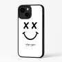 כיסוי בעיצוב אישי עם השם שלך לדגם - Apple iPhone 16 Plus בעיצוב סמיילי