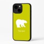 כיסוי בעיצוב אישי עם השם שלך לדגם - Apple iPhone 16 Plus בעיצוב דוב