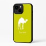 כיסוי בעיצוב אישי עם השם שלך לדגם - Apple iPhone 16 Plus בעיצוב גמל
