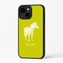כיסוי בעיצוב אישי עם השם שלך לדגם - Apple iPhone 16 Plus בעיצוב זברה
