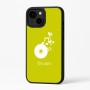 כיסוי בעיצוב אישי עם השם שלך לדגם - Apple iPhone 16 Plus בעיצוב תקליטור - אזור מוזיקה