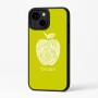 כיסוי בעיצוב אישי עם השם שלך לדגם - Apple iPhone 16 Plus בעיצוב הדפס תפוח