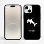 כיסוי בעיצוב אישי עם השם שלך לדגם - Apple iPhone 16 Plus בעיצוב כריש ראש פטיש