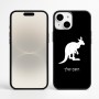 כיסוי בעיצוב אישי עם השם שלך לדגם - Apple iPhone 16 Plus בעיצוב קנגורו