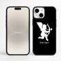כיסוי בעיצוב אישי עם השם שלך לדגם - Apple iPhone 16 Plus בעיצוב קופידון