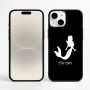 כיסוי בעיצוב אישי עם השם שלך לדגם - Apple iPhone 16 Plus בעיצוב בתולת ים - אישה