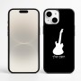 כיסוי בעיצוב אישי עם השם שלך לדגם - Apple iPhone 16 Plus בעיצוב גיטרה
