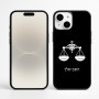כיסוי בעיצוב אישי עם השם שלך לדגם - Apple iPhone 16 Plus בעיצוב מזלות - מאזניים