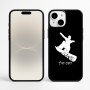 כיסוי בעיצוב אישי עם השם שלך לדגם - Apple iPhone 16 Plus בעיצוב סנובורדיסט