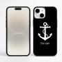 כיסוי בעיצוב אישי עם השם שלך לדגם - Apple iPhone 16 Plus בעיצוב לעגן