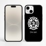 כיסוי בעיצוב אישי עם השם שלך לדגם - Apple iPhone 16 Plus בעיצוב כבאי - תגית