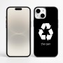 כיסוי בעיצוב אישי עם השם שלך לדגם - Apple iPhone 16 Plus בעיצוב למחזר