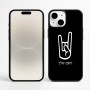 כיסוי בעיצוב אישי עם השם שלך לדגם - Apple iPhone 16 Plus בעיצוב יד סלע