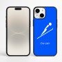 כיסוי בעיצוב אישי עם השם שלך לדגם - Apple iPhone 16 Plus בעיצוב קפיצת סקי אולימפית