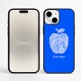 כיסוי בעיצוב אישי עם השם שלך לדגם - Apple iPhone 16 Plus בעיצוב הדפס תפוח