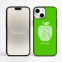כיסוי בעיצוב אישי עם השם שלך לדגם - Apple iPhone 16 Plus בעיצוב הדפס תפוח