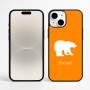 כיסוי בעיצוב אישי עם השם שלך לדגם - Apple iPhone 16 Plus בעיצוב דוב