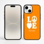 כיסוי בעיצוב אישי עם השם שלך לדגם - Apple iPhone 16 Plus בעיצוב אהבה