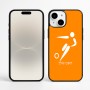 כיסוי בעיצוב אישי עם השם שלך לדגם - Apple iPhone 16 Plus בעיצוב כדורגל אולימפי