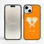 כיסוי בעיצוב אישי עם השם שלך לדגם - Apple iPhone 16 Plus בעיצוב פרחי קרן
