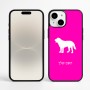 כיסוי בעיצוב אישי עם השם שלך לדגם - Apple iPhone 16 Plus בעיצוב כלב