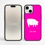 כיסוי בעיצוב אישי עם השם שלך לדגם - Apple iPhone 16 Plus בעיצוב חזיר