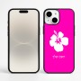 כיסוי בעיצוב אישי עם השם שלך לדגם - Apple iPhone 16 Plus בעיצוב פרח היביסקוס