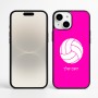 כיסוי בעיצוב אישי עם השם שלך לדגם - Apple iPhone 16 Plus בעיצוב כדור כדורעף