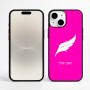 כיסוי בעיצוב אישי עם השם שלך לדגם - Apple iPhone 16 Plus בעיצוב נוצת נוצה