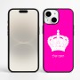 כיסוי בעיצוב אישי עם השם שלך לדגם - Apple iPhone 16 Plus בעיצוב כתר מלכותי