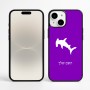כיסוי בעיצוב אישי עם השם שלך לדגם - Apple iPhone 16 Plus בעיצוב כריש ראש פטיש